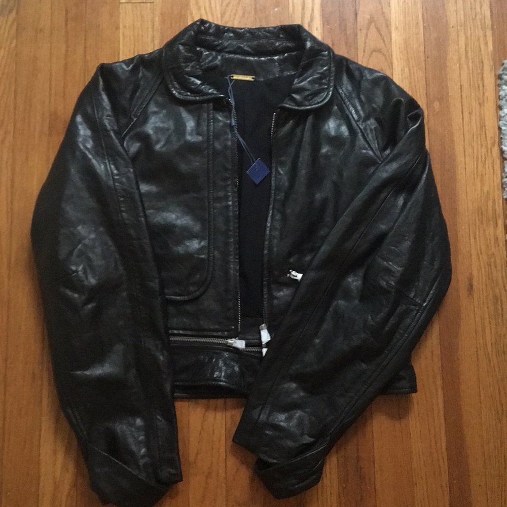 Rebecca Minkoff ‘Stone’ Bomber jacket - BLACK - Picture 3 of 6
